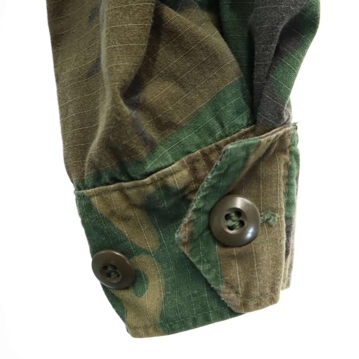 US ARMY アメリカ軍 70s ヴィンテージ ファティーグ DSA カモフラ柄 ジャケット M カーキ ミリタリー 迷彩 メンズ