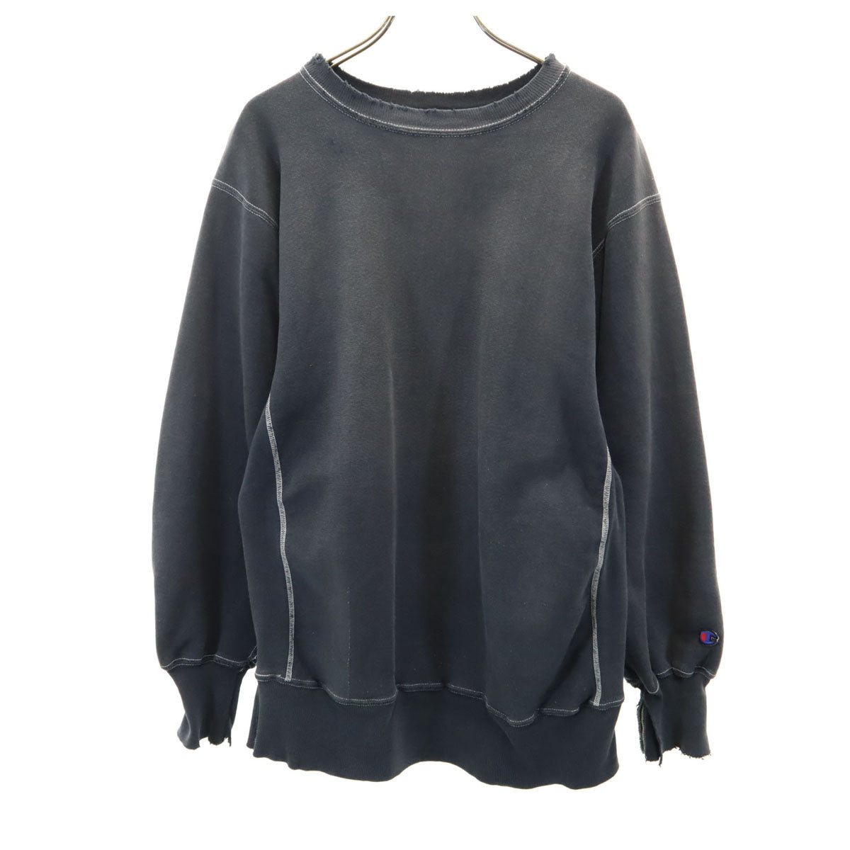 Champion チャンピオン 90s 00s 長袖 リバースウィーブ スウェット トレーナー L チャコールグレー 裏起毛 メンズ