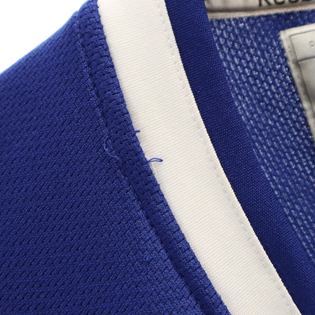 Reebok リーボック NHL バンクーバー・カナックス 長袖 ゲーム シャツ XL 青紺 ホッケー Vancouver Canucks メンズ