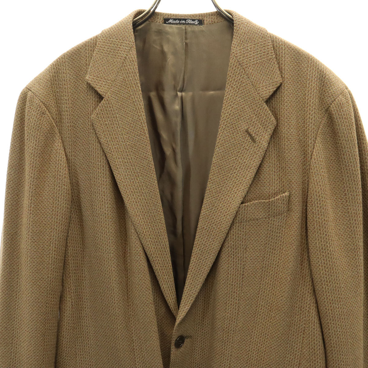 Emporio Armani エンポリオアルマーニ 90s イタリア製 オールド テーラードジャケット 44 ブラウン メンズ