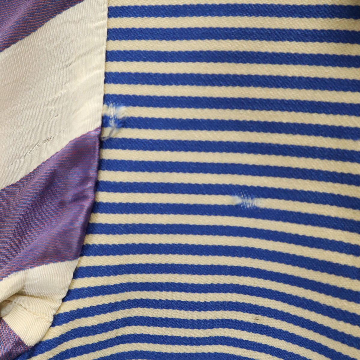 HERBERT LIVERIES LTD. 40s ヴィンテージ ボーダー柄 テーラードジャケット ネイビー レディース