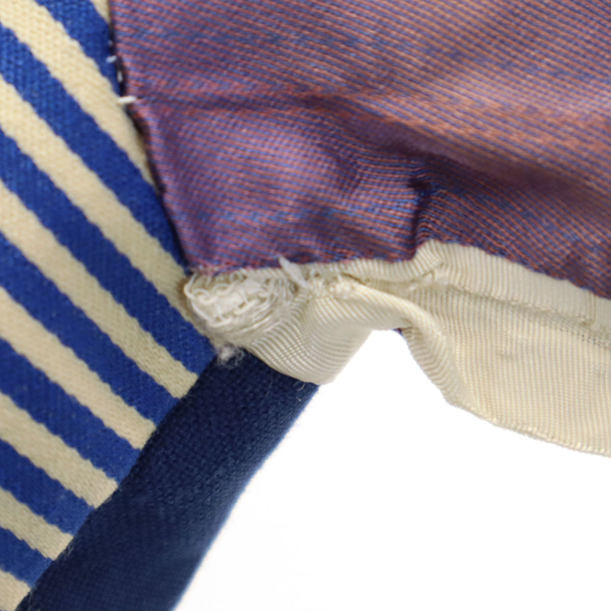 HERBERT LIVERIES LTD. 40s ヴィンテージ ボーダー柄 テーラードジャケット ネイビー レディース