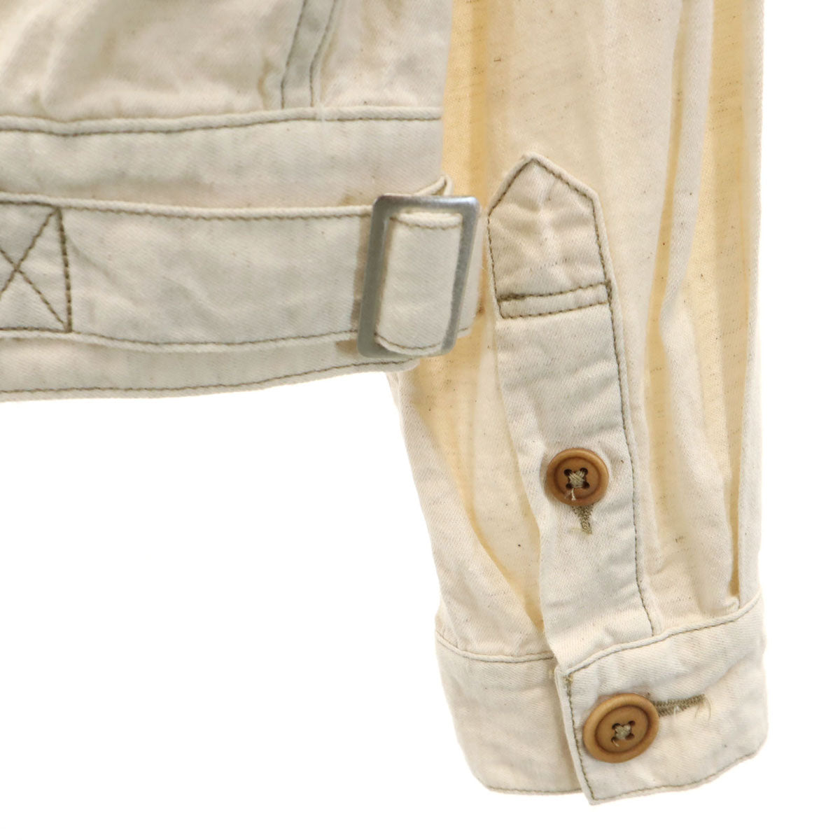 Nigel Cabourn WOMAN ナイジェルケーボン ウーマン 日本製 トラッカー ジャケット 6 ナチュラル レディース