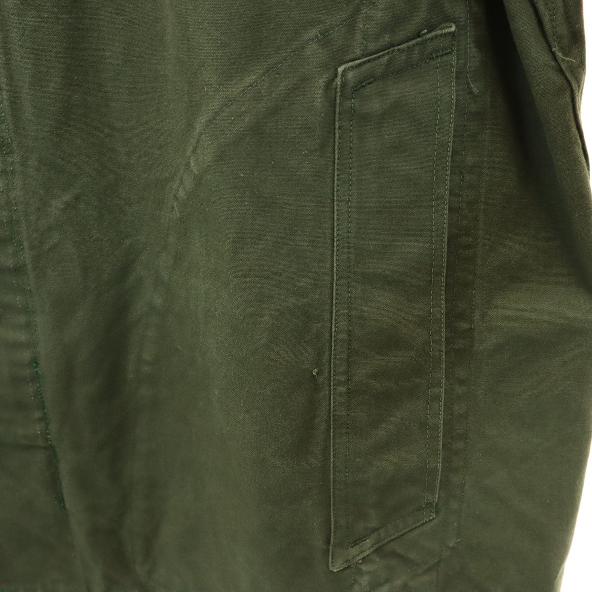 FRENCH ARMY フランス軍 ヴィンテージ ミリタリーコート L カーキ メンズ