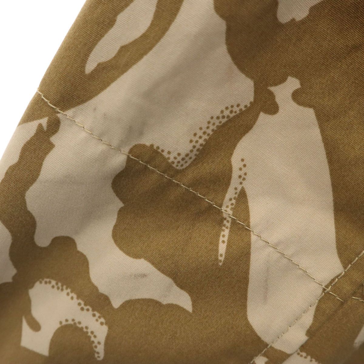 イギリス軍 カモフラ柄 コンバット スモック ミリタリージャケット 160/96 ベージュ系 迷彩 メンズ