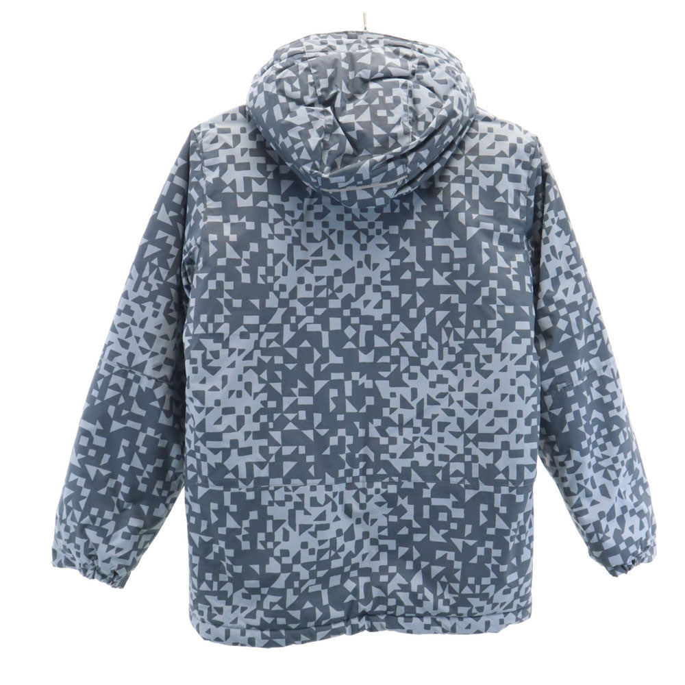 Columbia コロンビア 幾何学柄 中綿ジャケット M グレー キッズ