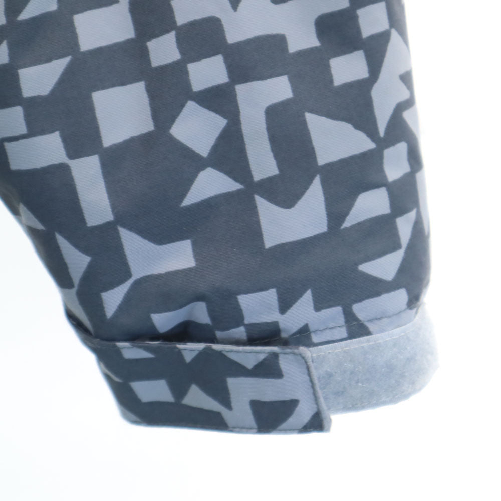 Columbia コロンビア 幾何学柄 中綿ジャケット M グレー キッズ