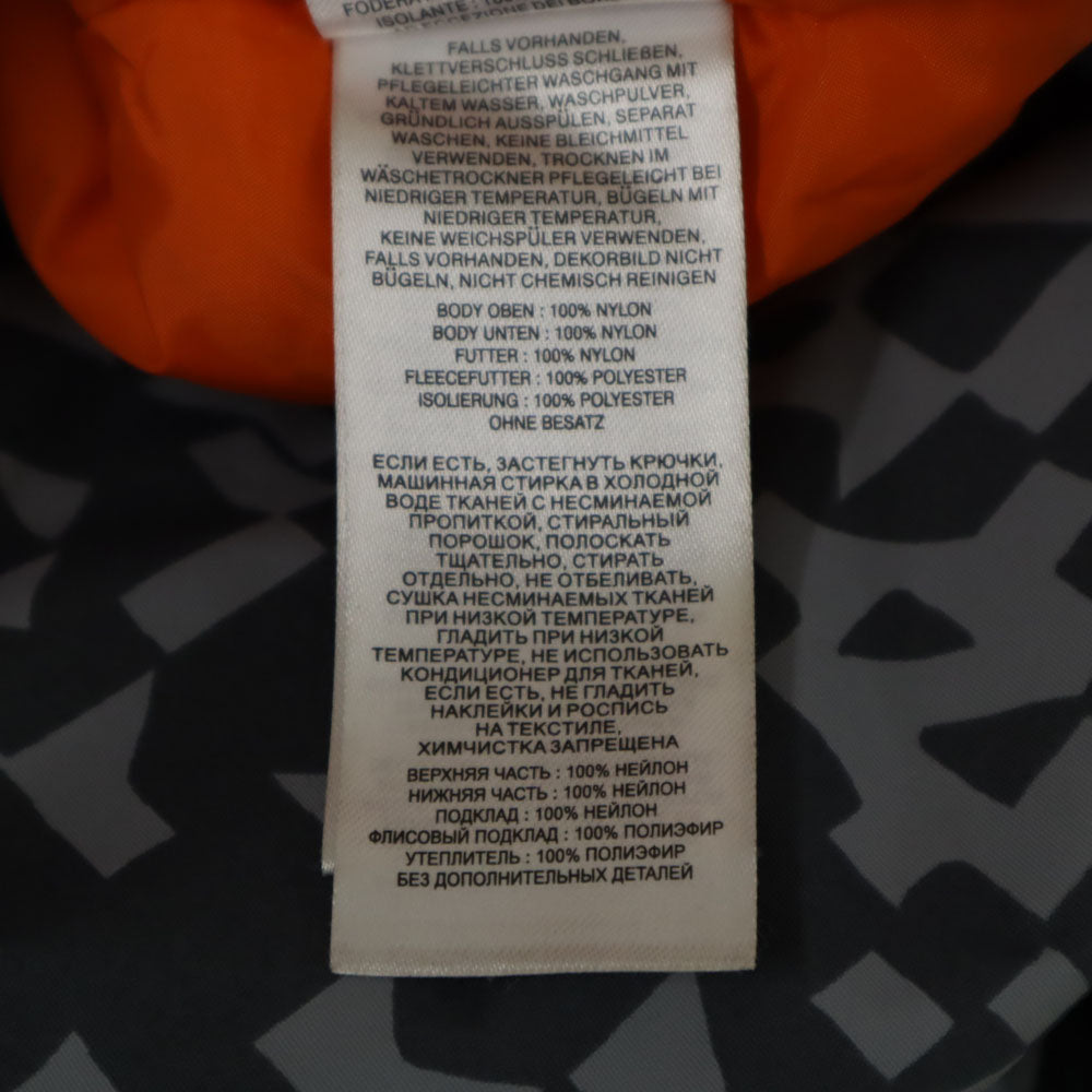 Columbia コロンビア 幾何学柄 中綿ジャケット M グレー キッズ