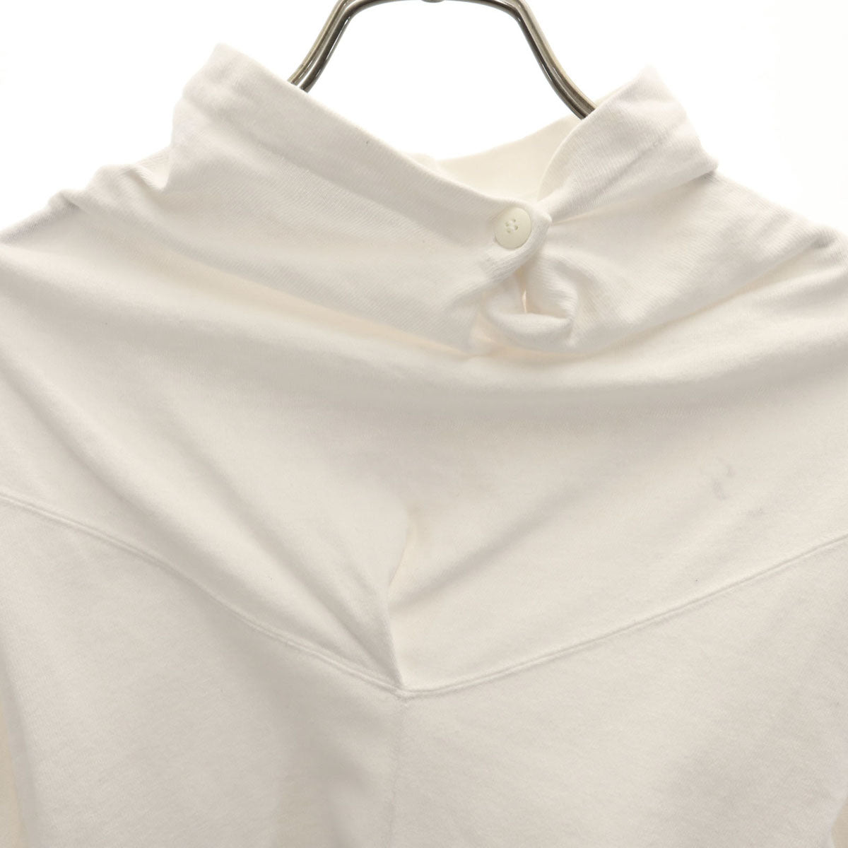 ISSEY MIYAKE イッセイミヤケ 80s 日本製 筆タグ ヴィンテージ 長袖 カットソー 9 ホワイト レディース