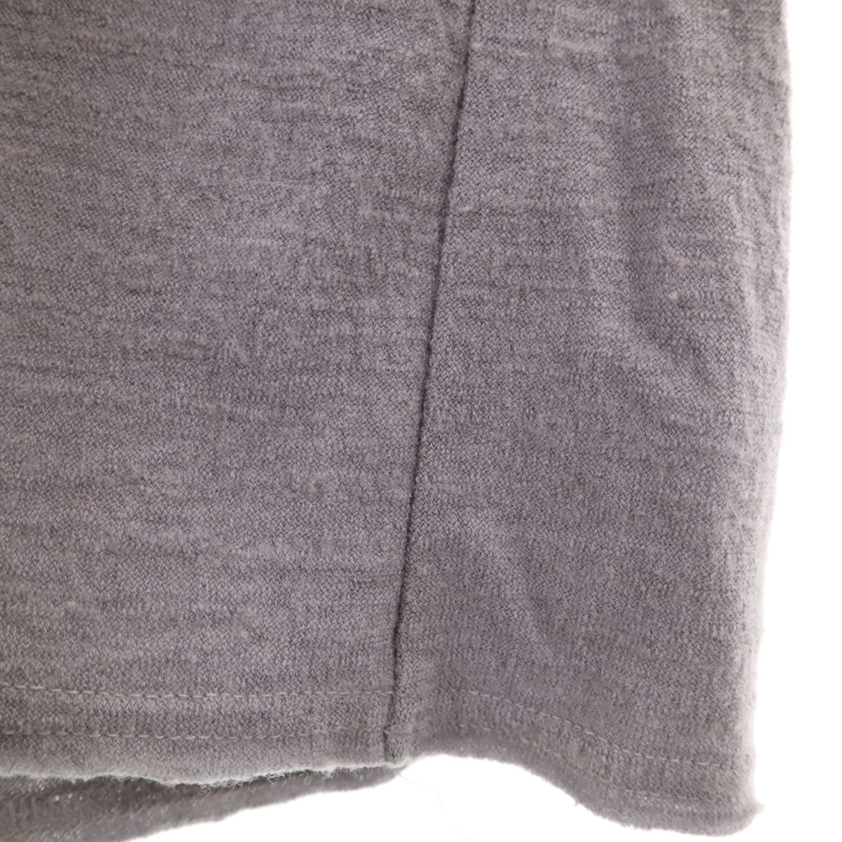 ISSEY MIYAKE イッセイミヤケ 日本製 長袖 ロング ニットカーディガン 2 グレー レディース