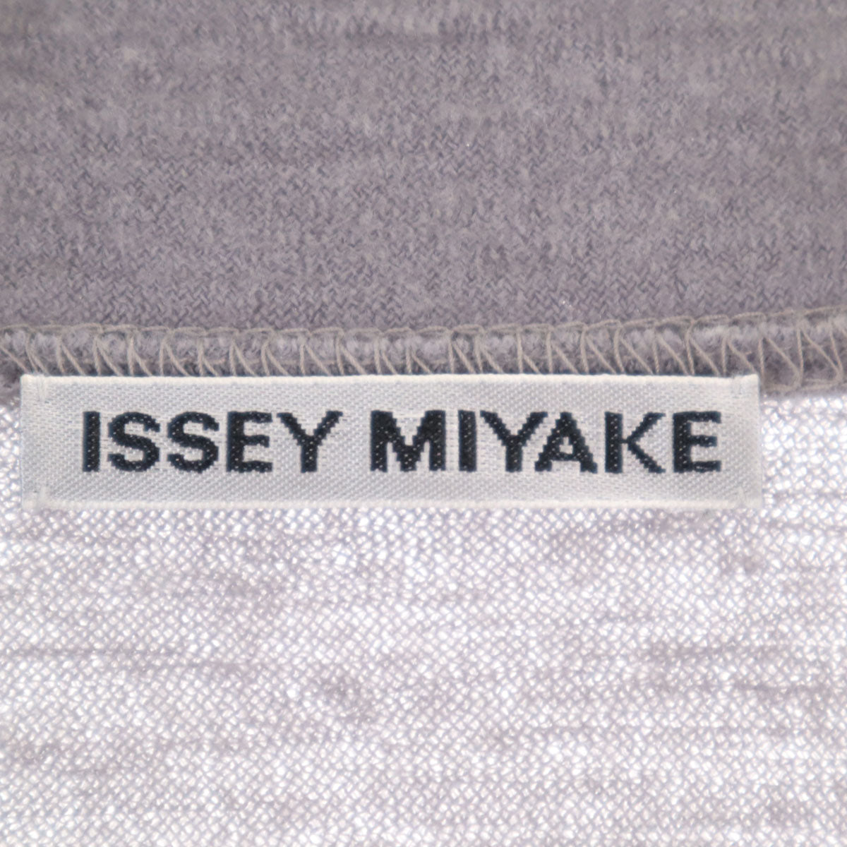 ISSEY MIYAKE イッセイミヤケ 日本製 長袖 ロング ニットカーディガン 2 グレー レディース