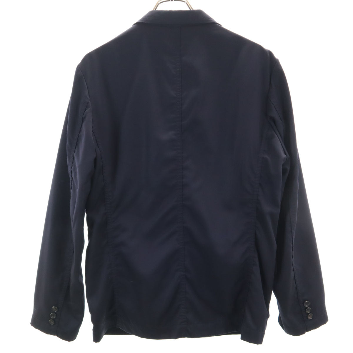 COMME des GARCONS HOMME コムデギャルソンオム 2008年 日本製 テーラードジャケット S ネイビー アンコン メンズ