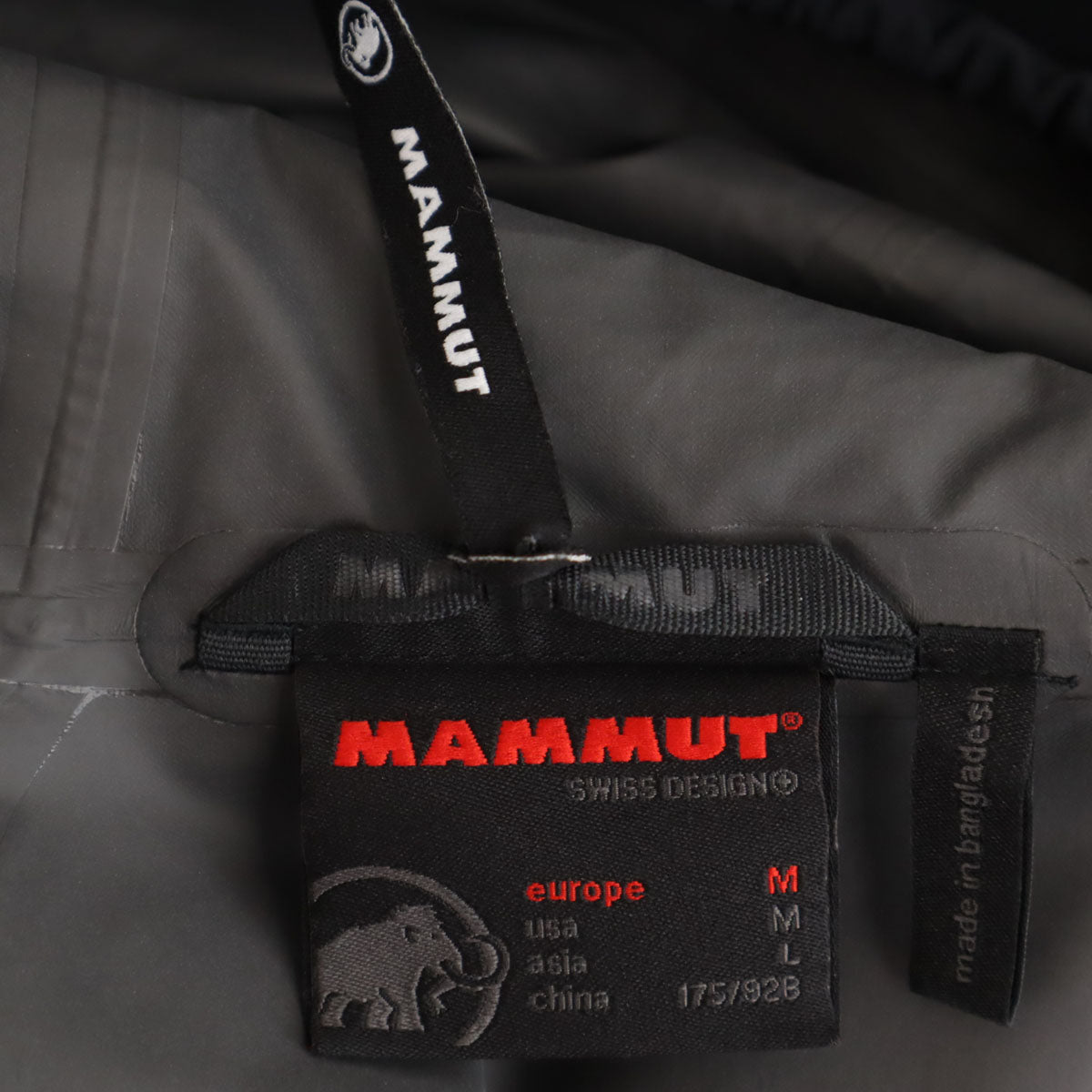 Mammut マムート 長袖 マウンテンパーカー M 黒 GORE-TEX メンズ