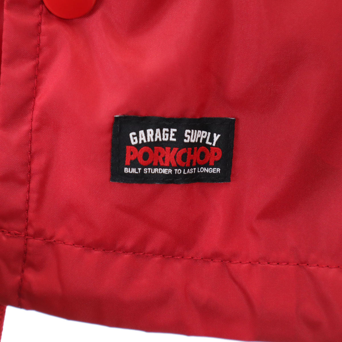 未使用 MASSES マシス 日本製 ポークチョップ コーチジャケット M 赤 メンズ