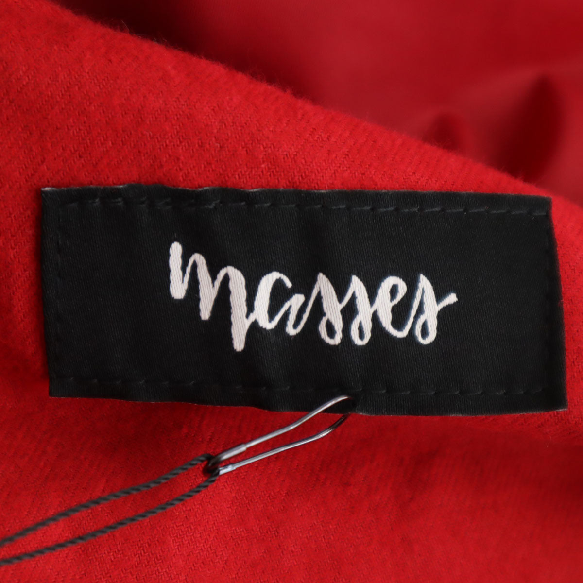 未使用 MASSES マシス 日本製 ポークチョップ コーチジャケット M 赤 メンズ