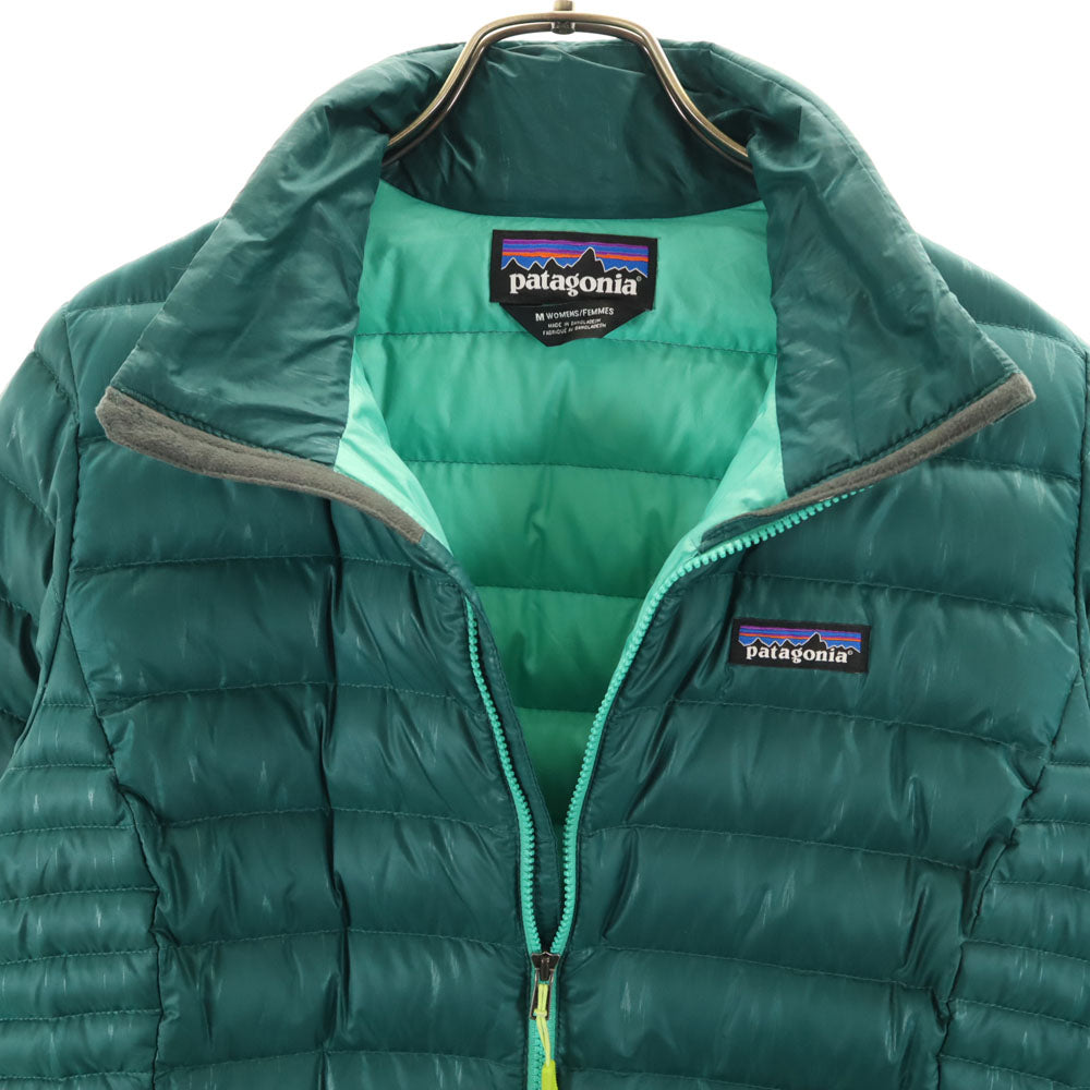 patagonia パタゴニア 84683FA15 ポケッタブル ダウンジャケット M グリーン アウトドア レディース