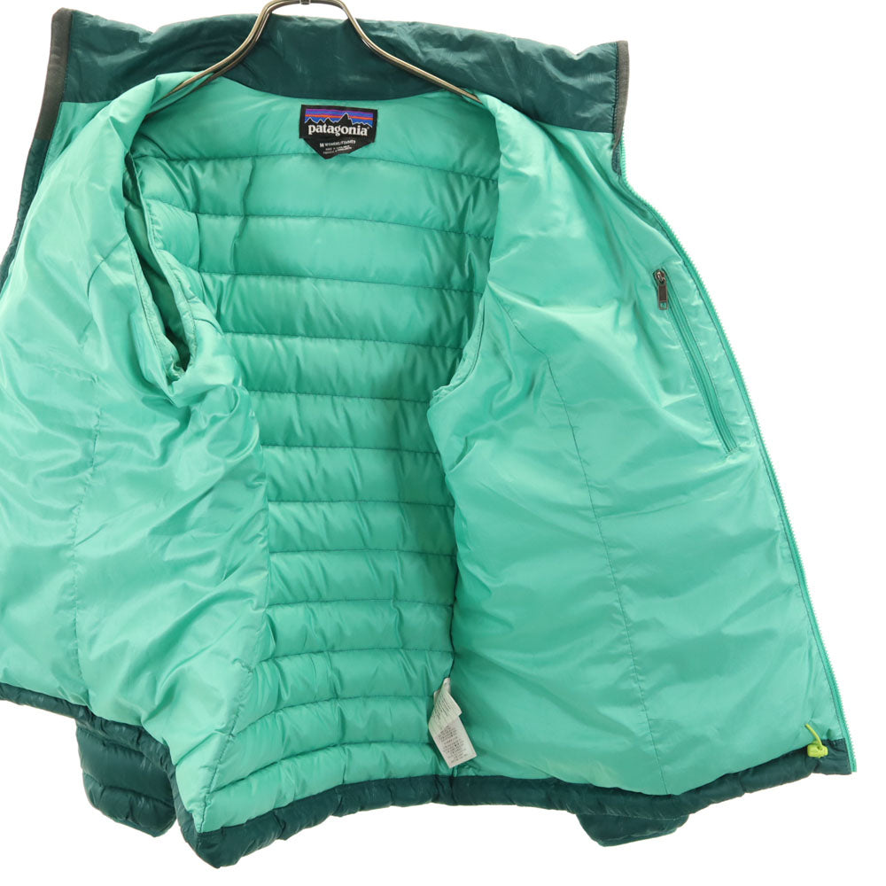 patagonia パタゴニア 84683FA15 ポケッタブル ダウンジャケット M グリーン アウトドア レディース