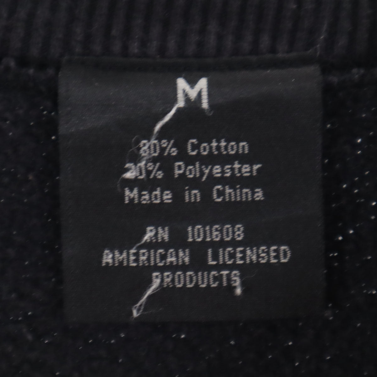 HARLEY DAVIDSON ハーレーダビッドソン 長袖 スウェット トレーナー M 黒 裏起毛 メンズ