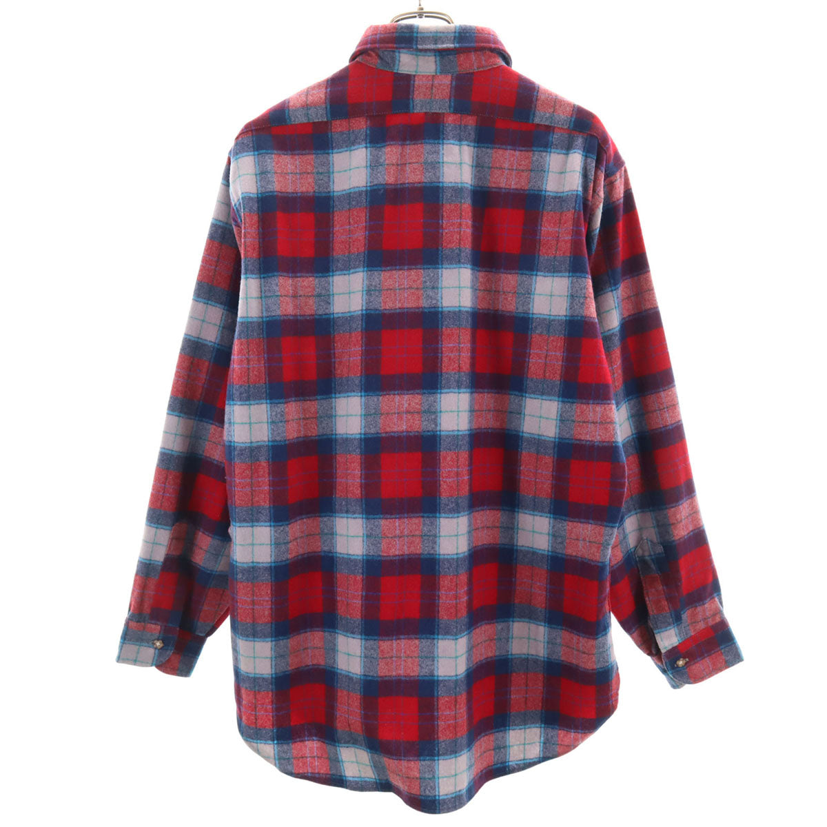 PENDLETON ペンドルトン 70s USA製 ウール ヴィンテージ チェック柄 長袖 シャツ L メンズ