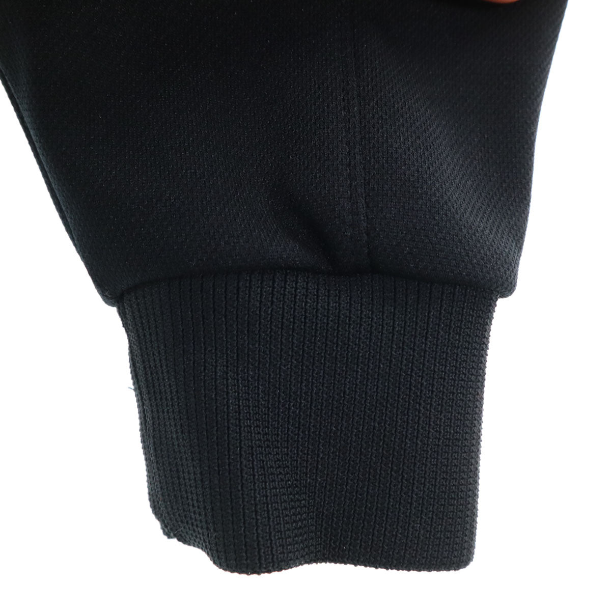 adidas アディダス 80s ヴィンテージ トレフォイルロゴ刺繍 トラックジャケット O 黒 デサント ジャージ メンズ