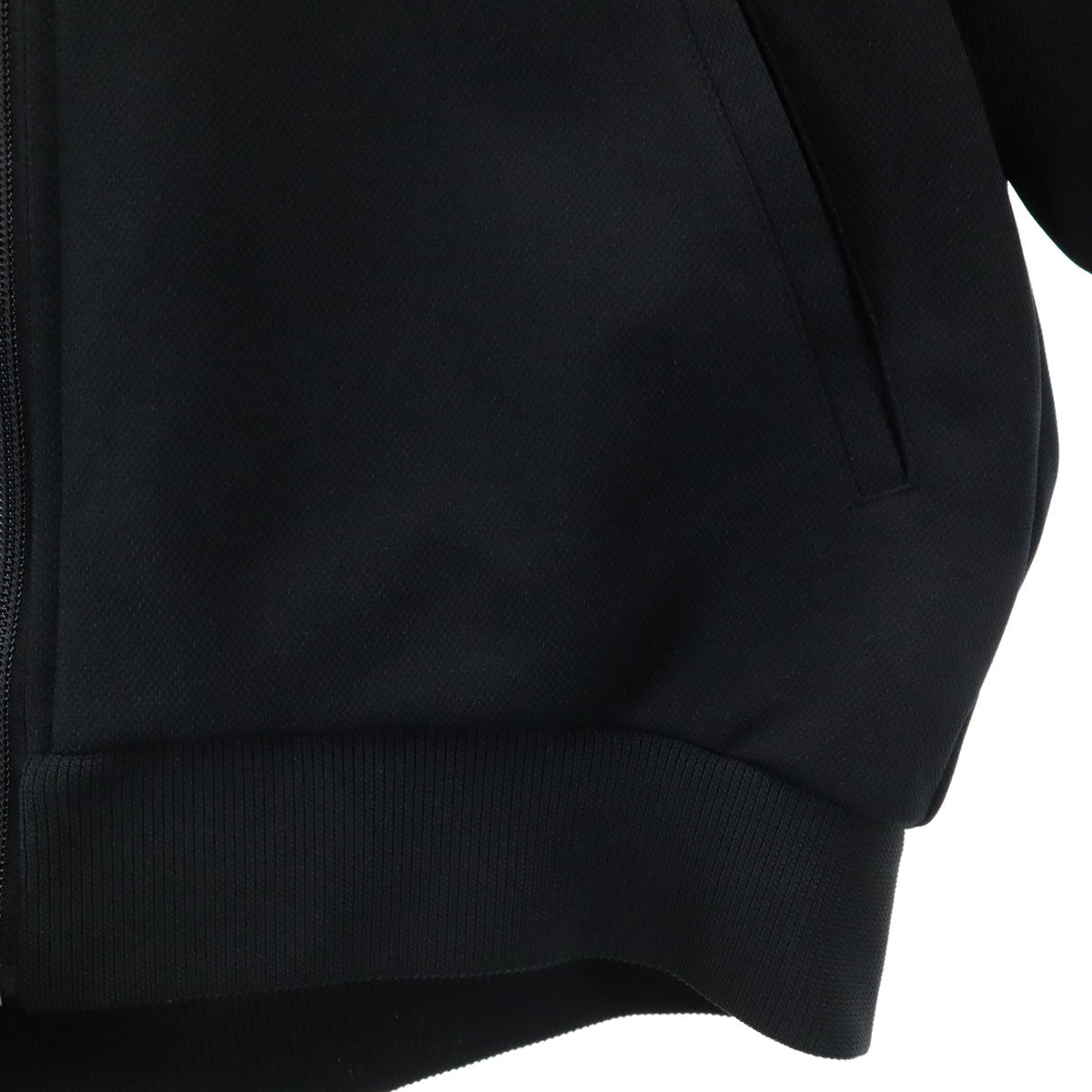 adidas アディダス 80s ヴィンテージ トレフォイルロゴ刺繍 トラックジャケット O 黒 デサント ジャージ メンズ