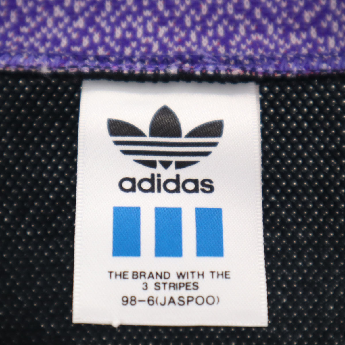 adidas アディダス 80s ヴィンテージ トレフォイルロゴ刺繍 トラックジャケット O 黒 デサント ジャージ メンズ