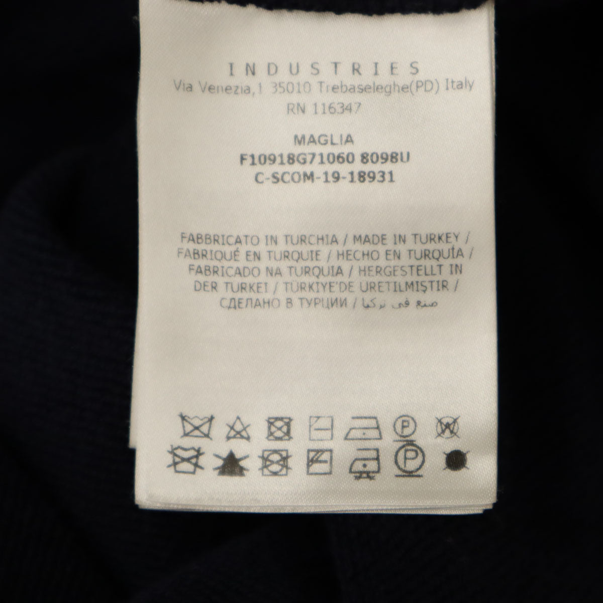 MONCLER モンクレール 長袖 スウェットパーカー L ネイビー メンズ