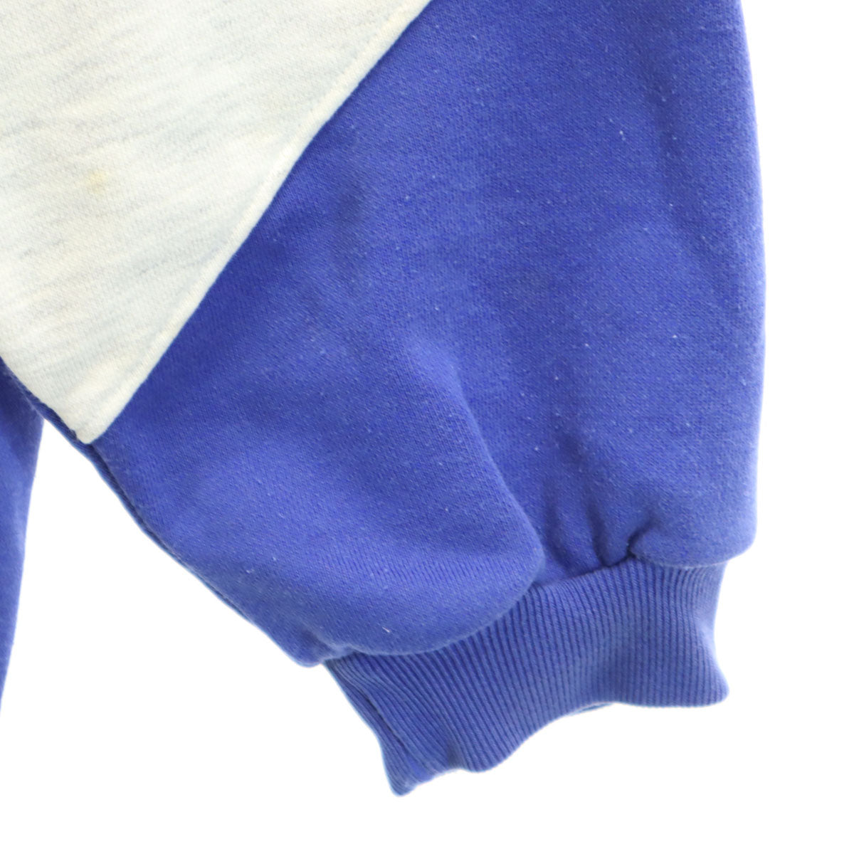 adidas アディダス 80s ヴィンテージ 長袖 スウェット M-L 青紫 デサント トレーナー メンズ