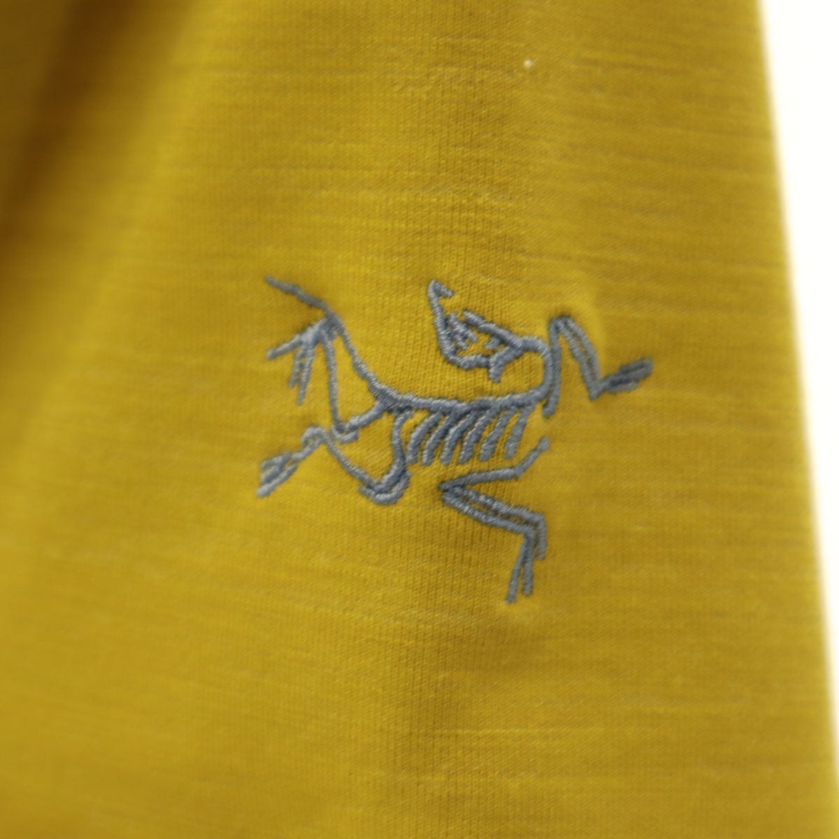 ARC'TERYX アークテリクス 長袖 カイヤナイトテク ウール クルーネック カットソー S マスタード系 裏フリース アウトドア メンズ