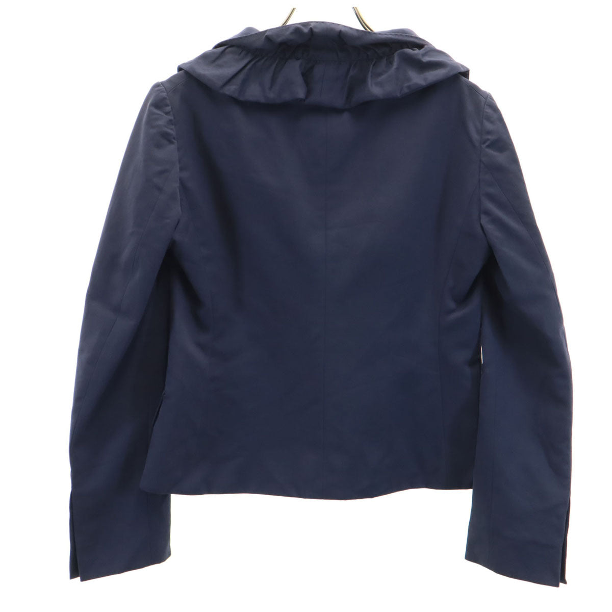 MOSCHINO モスキーノ イタリア製 ジャケット 40 ネイビー レディース