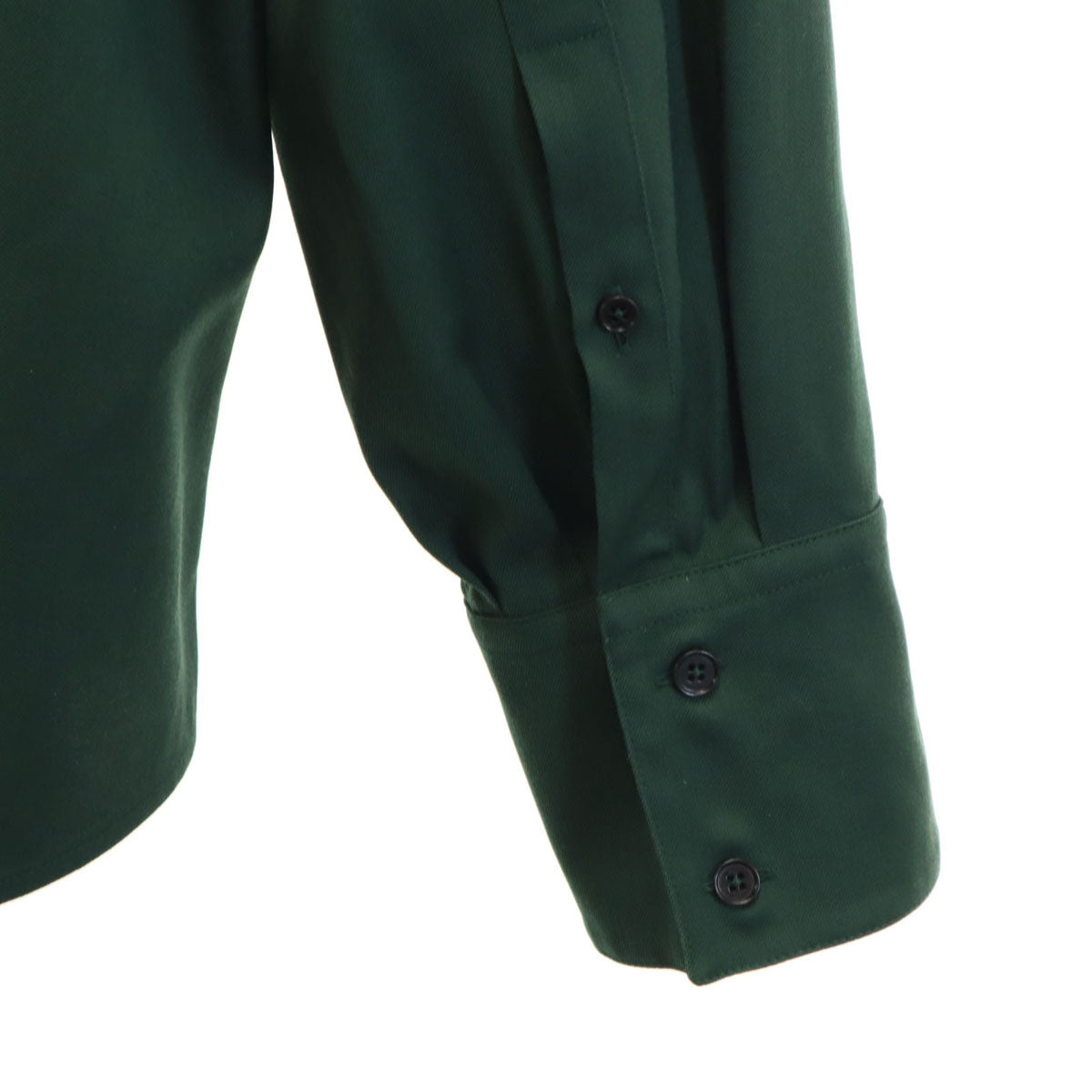 JIL SANDER ジルサンダー イタリア製 長袖 シャツ 34 深緑 レディース