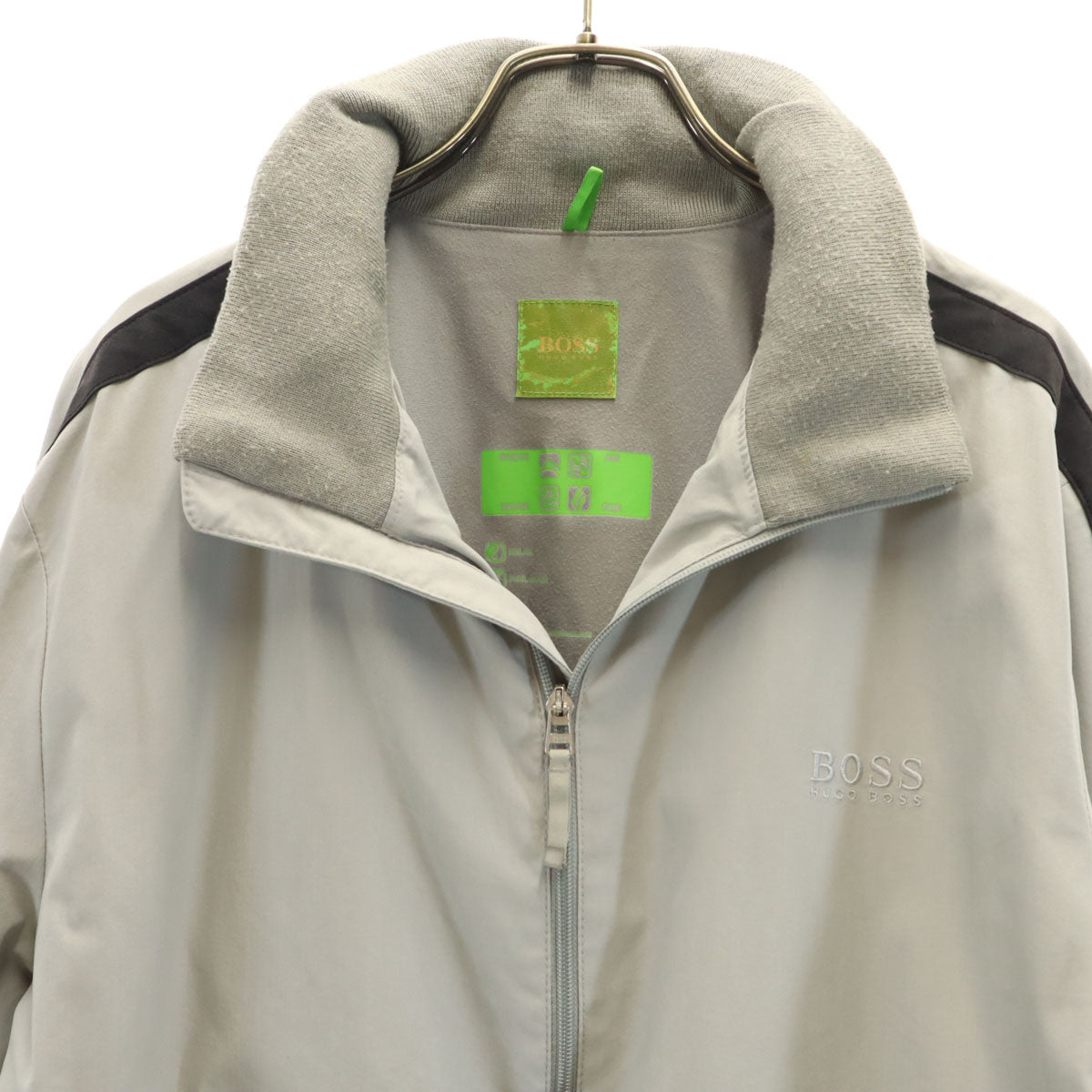 BOSS HUGO BOSS ボスヒューゴボス ブルゾン XL グレー ジャケット メンズ