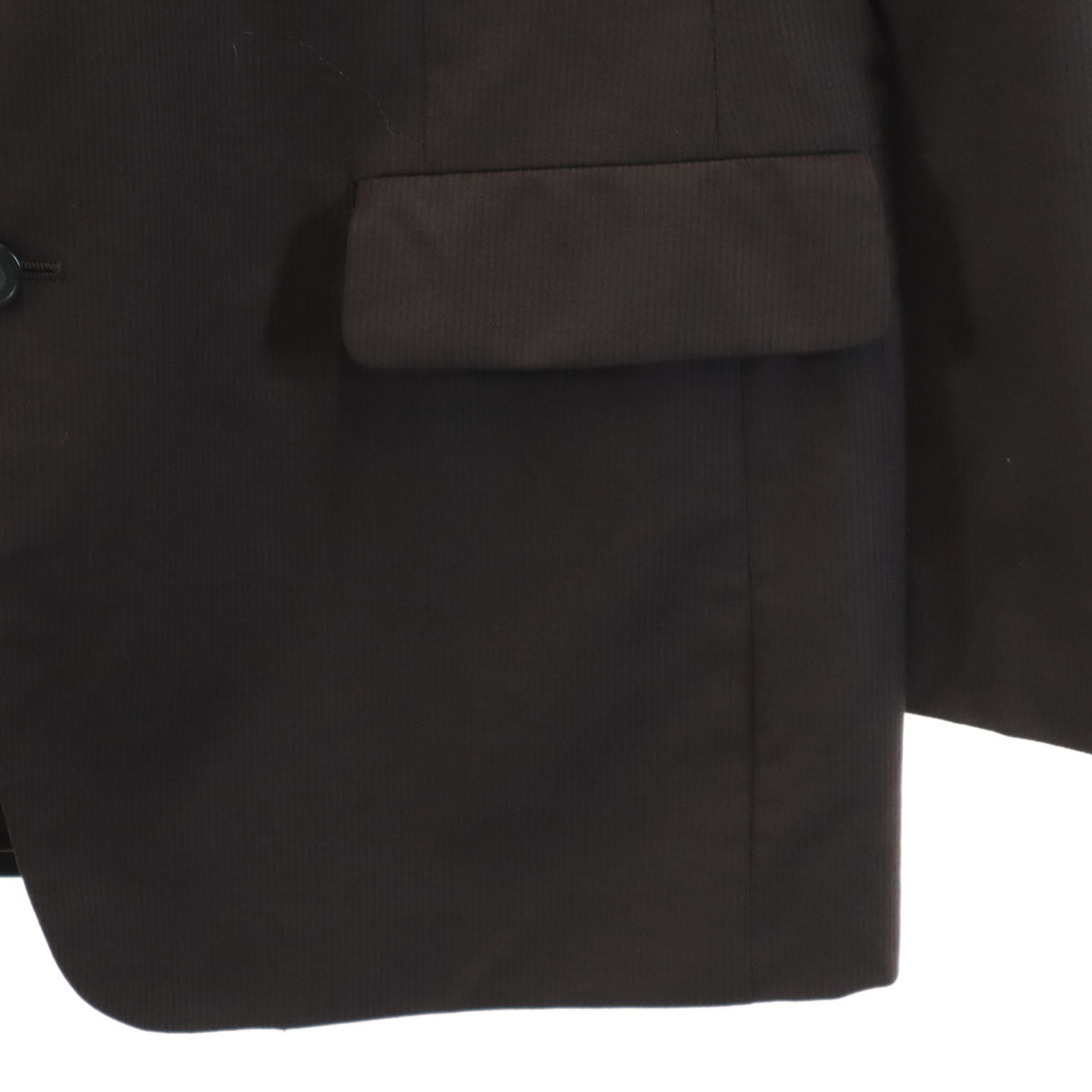 Yohji Yamamoto D'URBAN A.A.R ヨウジヤマモト ダーバン ダーバン ストライプ柄 テーラードジャケット B-L ダークブラウン ブレザー メンズ