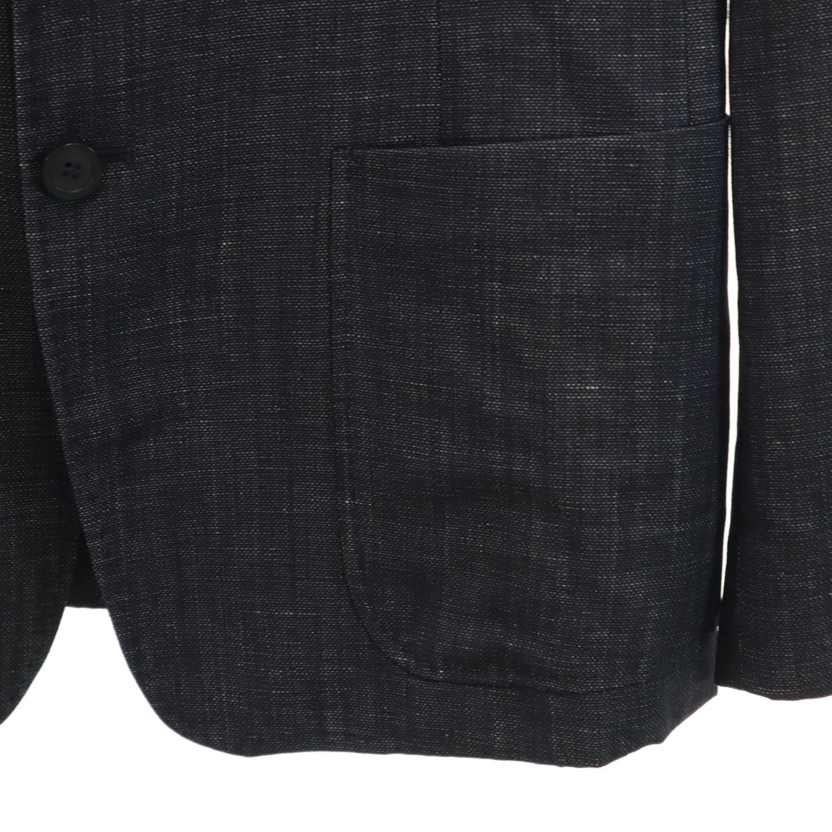 Emporio Armani エンポリオアルマーニ イタリア製 JOSE LINE テーラードジャケット 50 ネイビー ブレザー メンズ