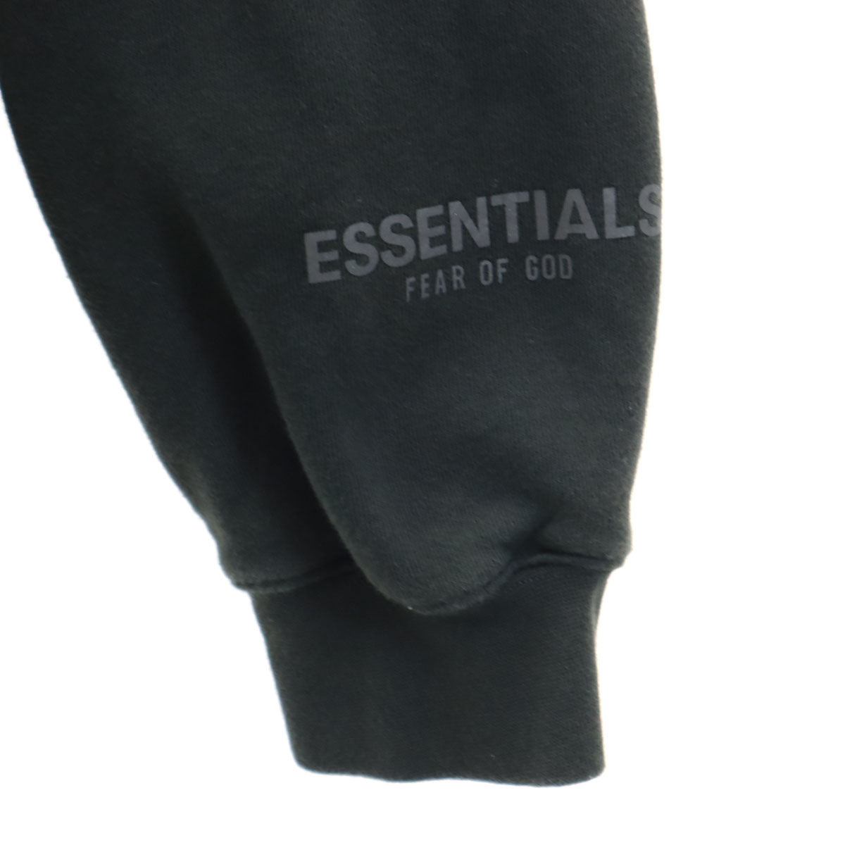 ESSENTIALS エッセンシャルズ 長袖 スウェットパーカー L ブラック系 裏起毛 メンズ