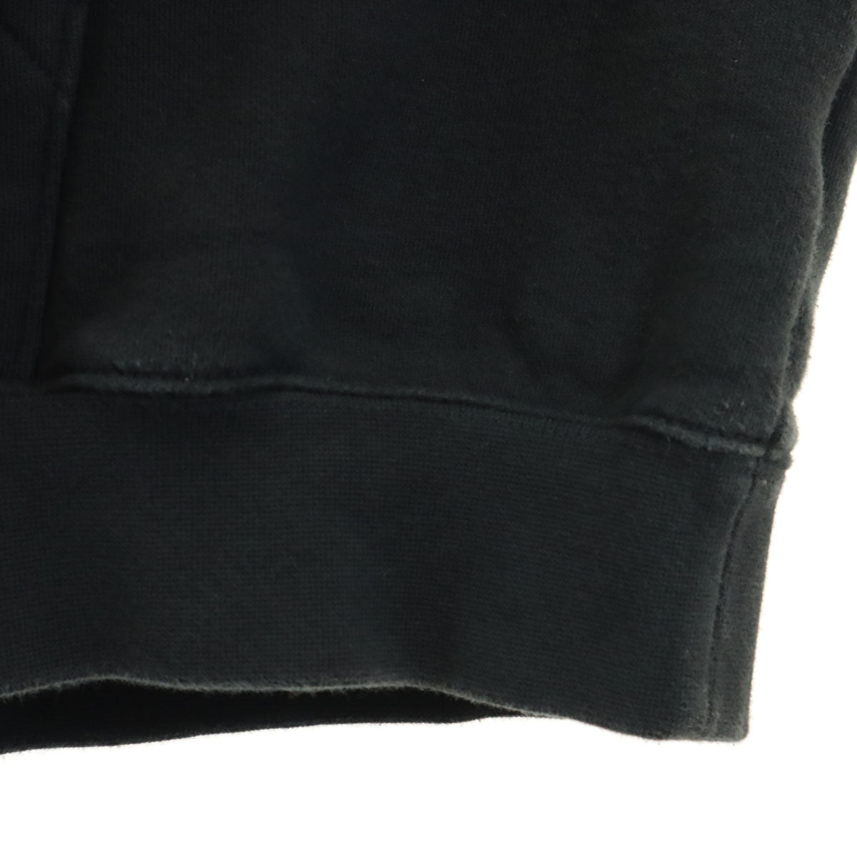 ESSENTIALS エッセンシャルズ 長袖 スウェットパーカー L ブラック系 裏起毛 メンズ