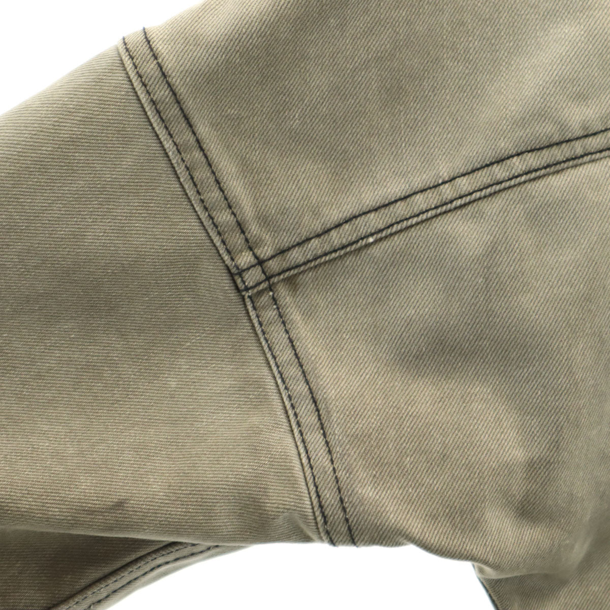 STUSSY ステューシー トラッカー ジャケット S グレージュ メンズ