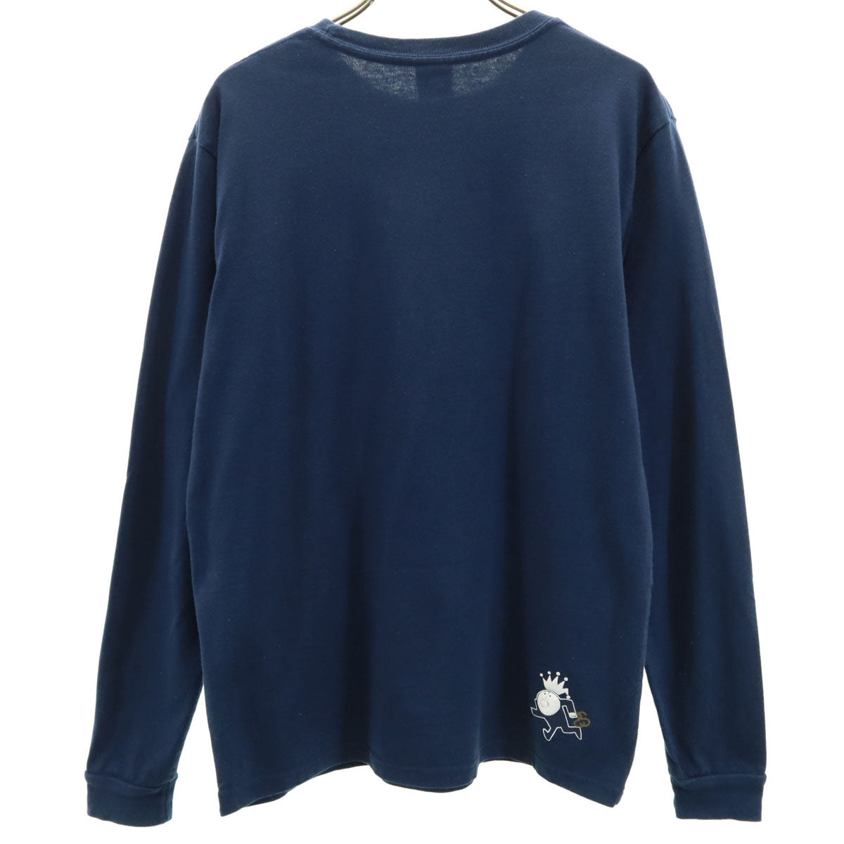 STUSSY ステューシー 長袖 Tシャツ S ネイビー ロンT メンズ