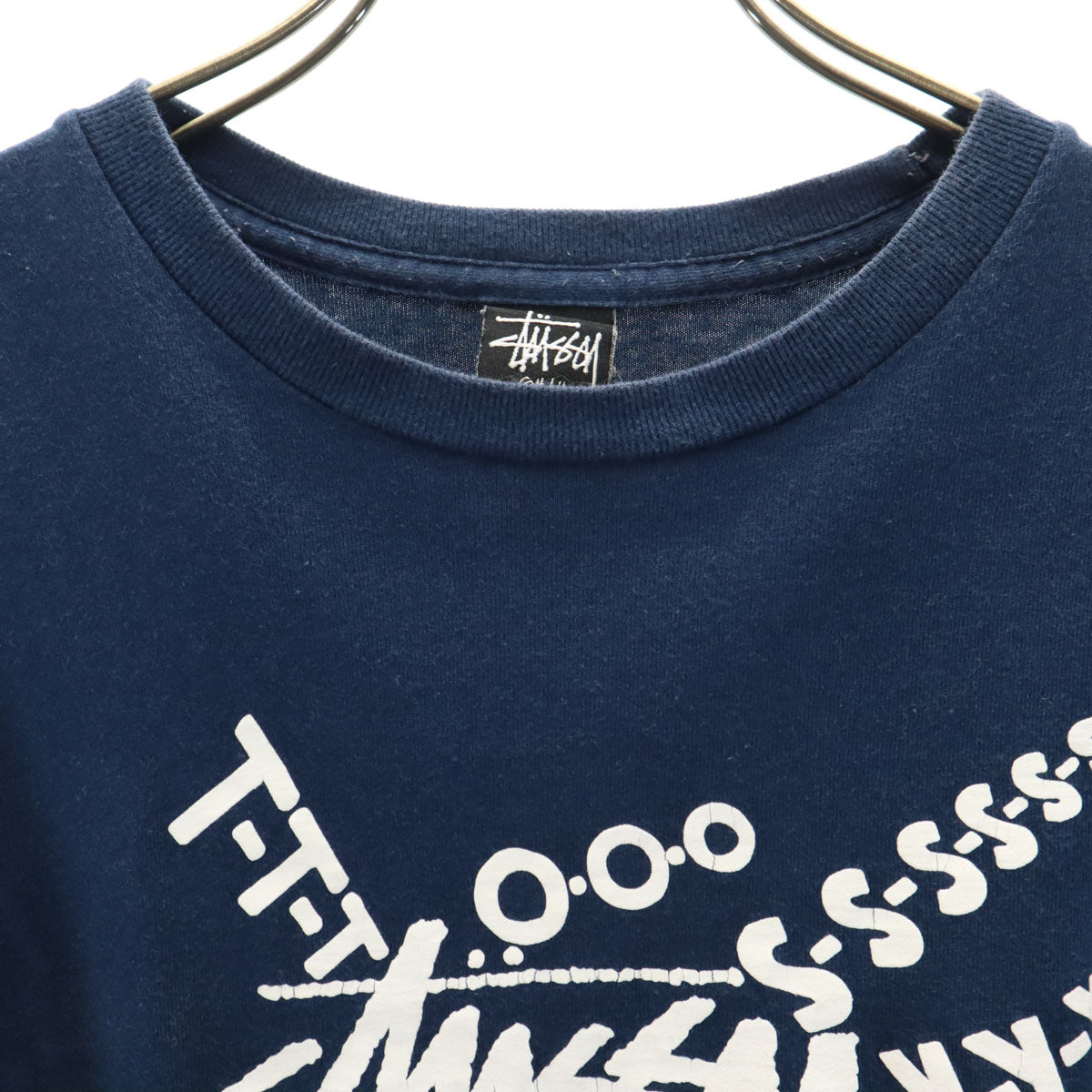 STUSSY ステューシー 長袖 Tシャツ S ネイビー ロンT メンズ