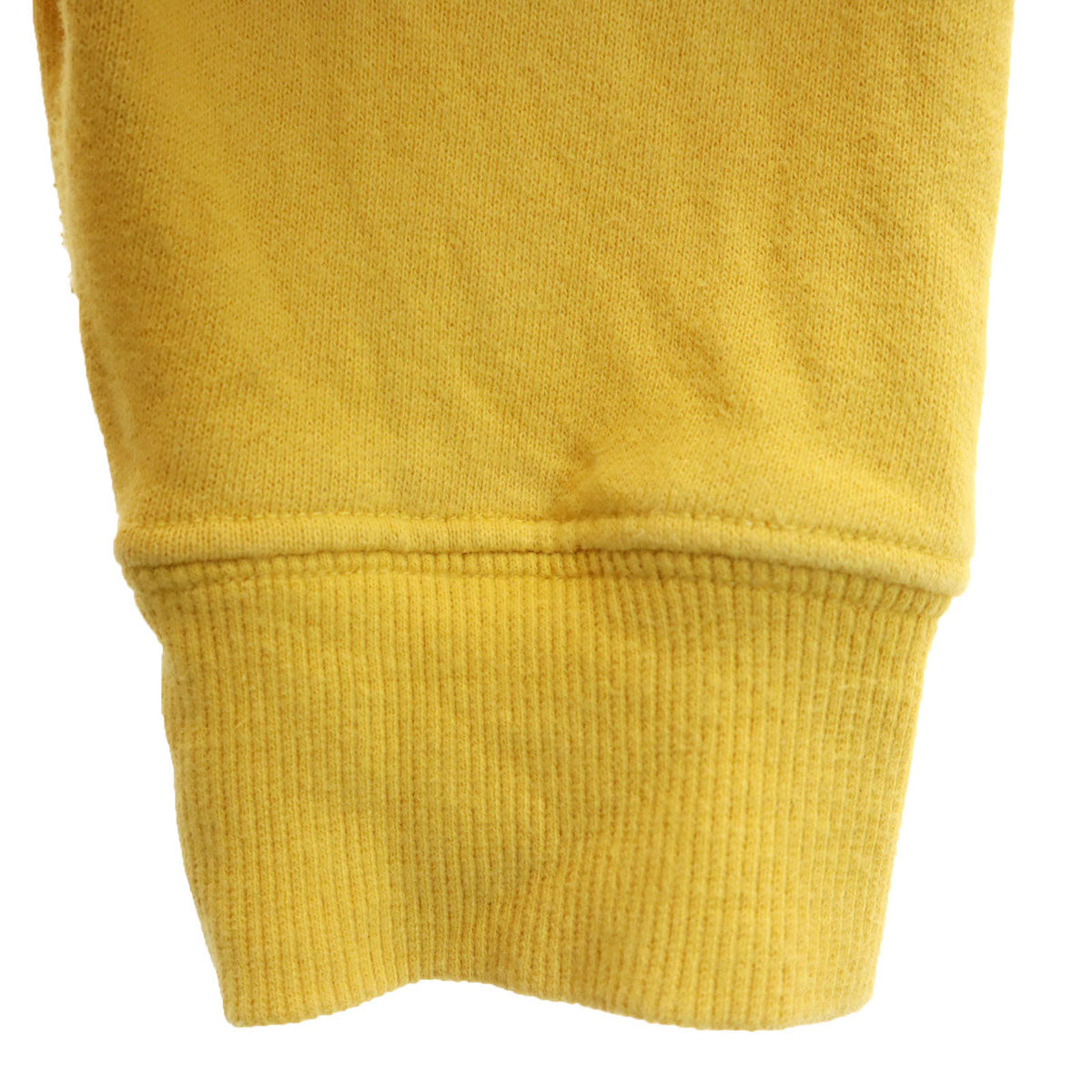 CUNE キューン 長袖 スウェット ジップパーカー S イエロー レディース