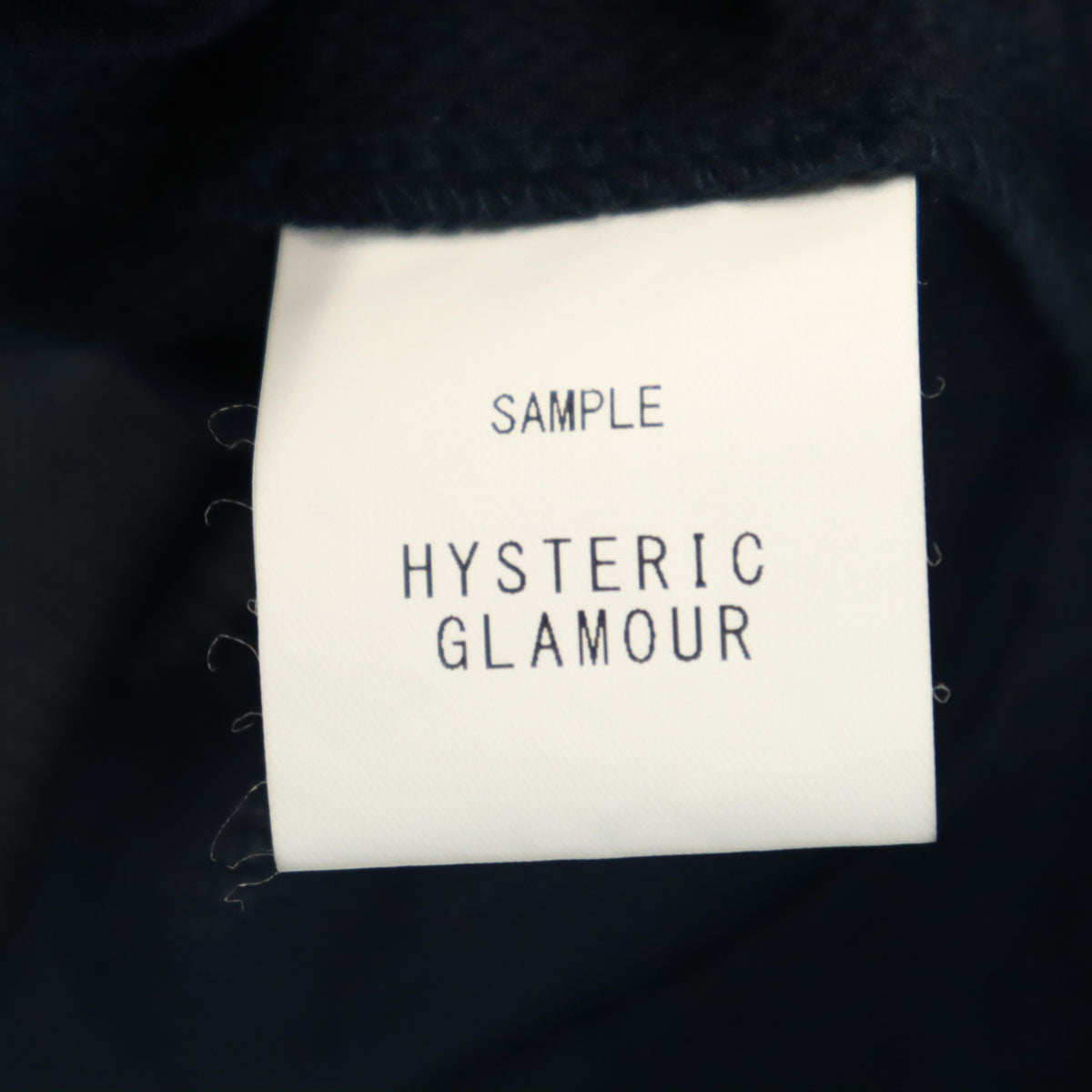 HYSTERIC GLAMOUR ヒステリックグラマー ダブルライダースジャケット M ネイビー レディース