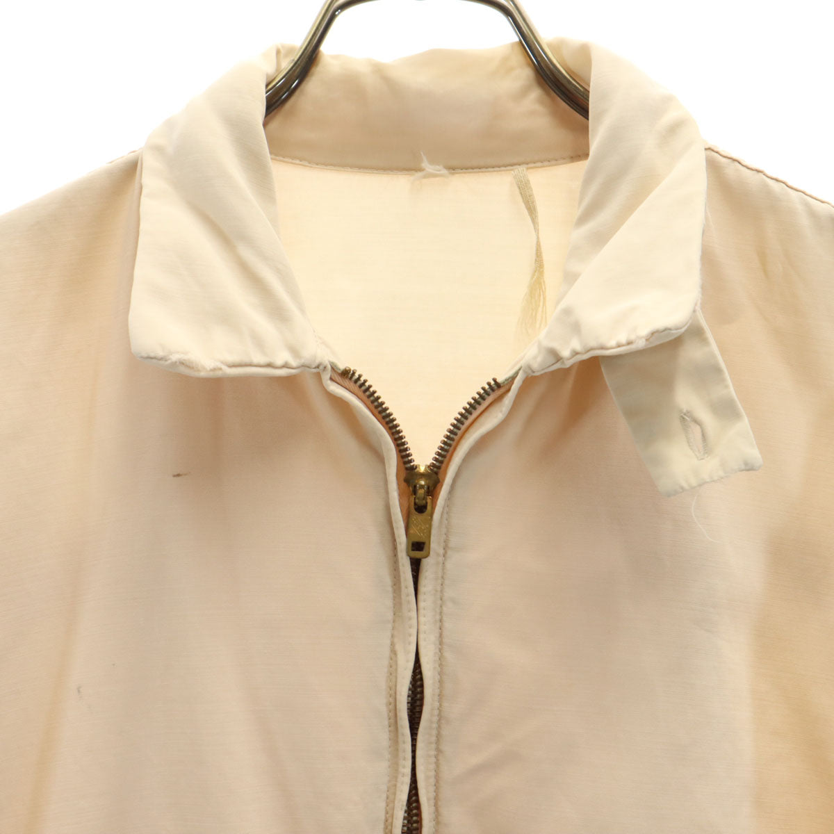 70s ヴィンテージ ブルゾン ペールオレンジ ジャケット メンズ