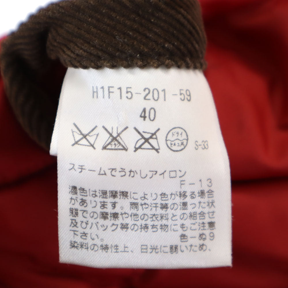 MACKINTOSH PHILOSOPHY マッキントッシュ フィロソフィー リバーシブル キルティングコート 40 ブラウン メンズ