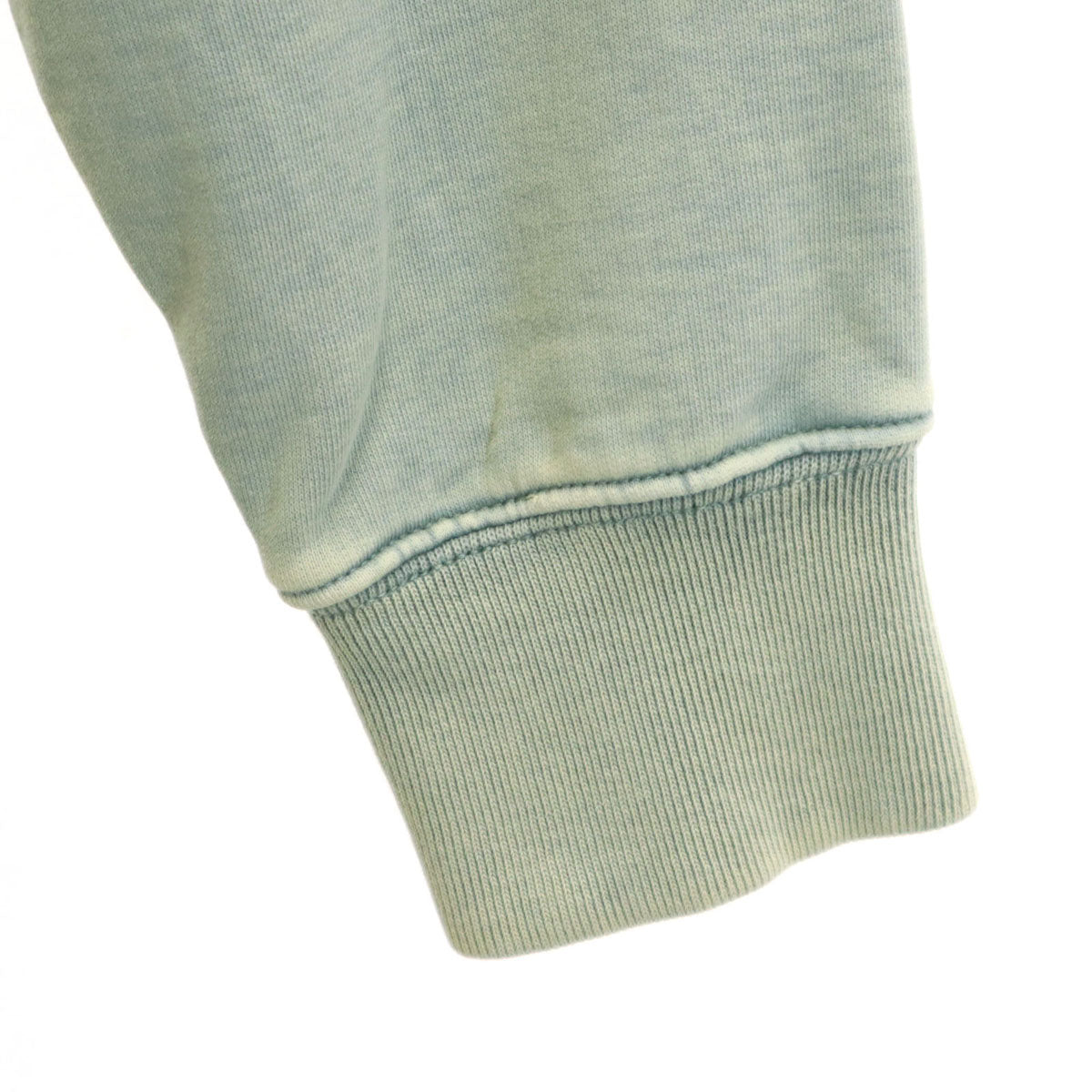 PALACE パレス バックロゴ 長袖 ウォッシュ加工 スウェットパーカー L グリーングレー系 メンズ