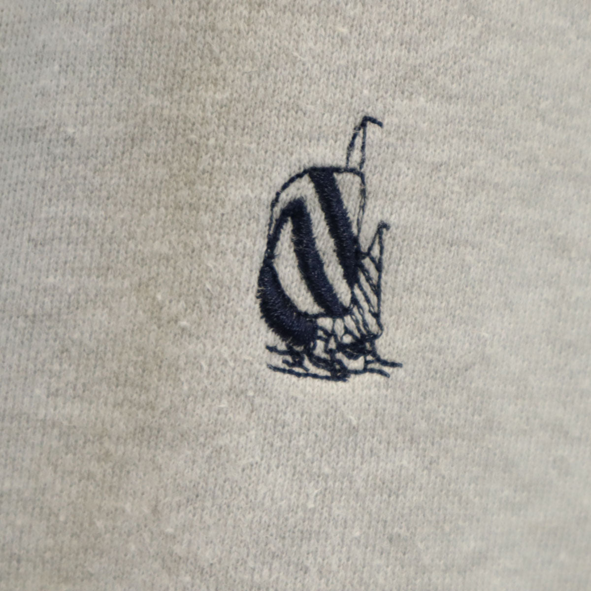 NAUTICA ノーティカ 90s オールド 長袖 ハーフジップ スウェット XL グレー メンズ