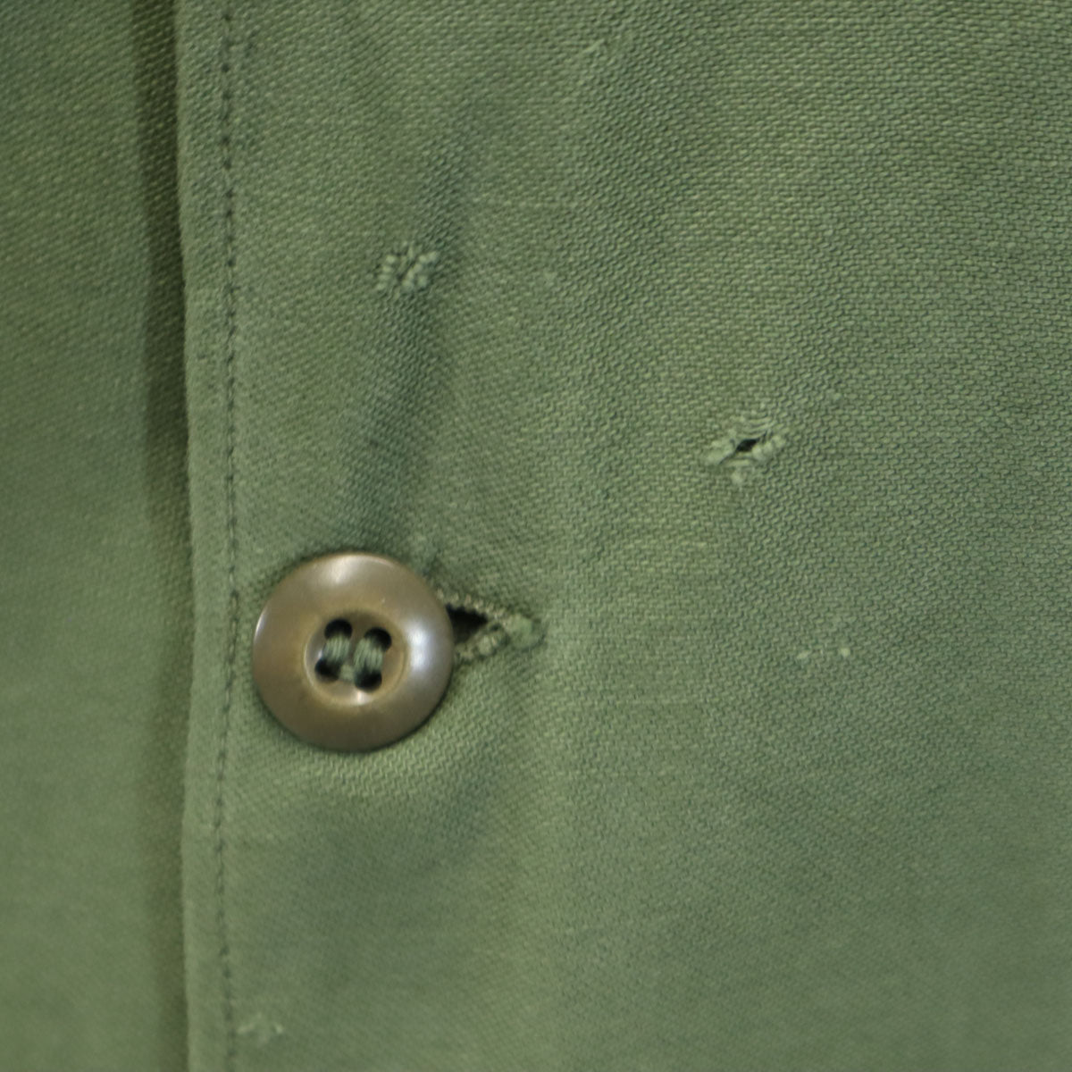 US ARMY アメリカ軍 60s ヴィンテージ DSA 長袖 ミリタリーシャツ カーキ メンズ