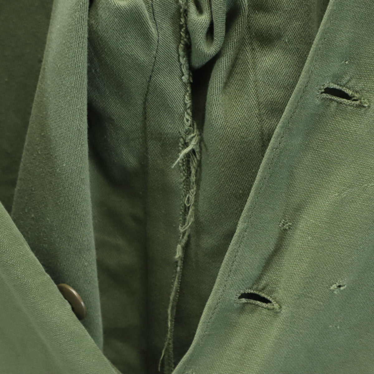 US ARMY アメリカ軍 60s ヴィンテージ DSA 長袖 ミリタリーシャツ カーキ メンズ