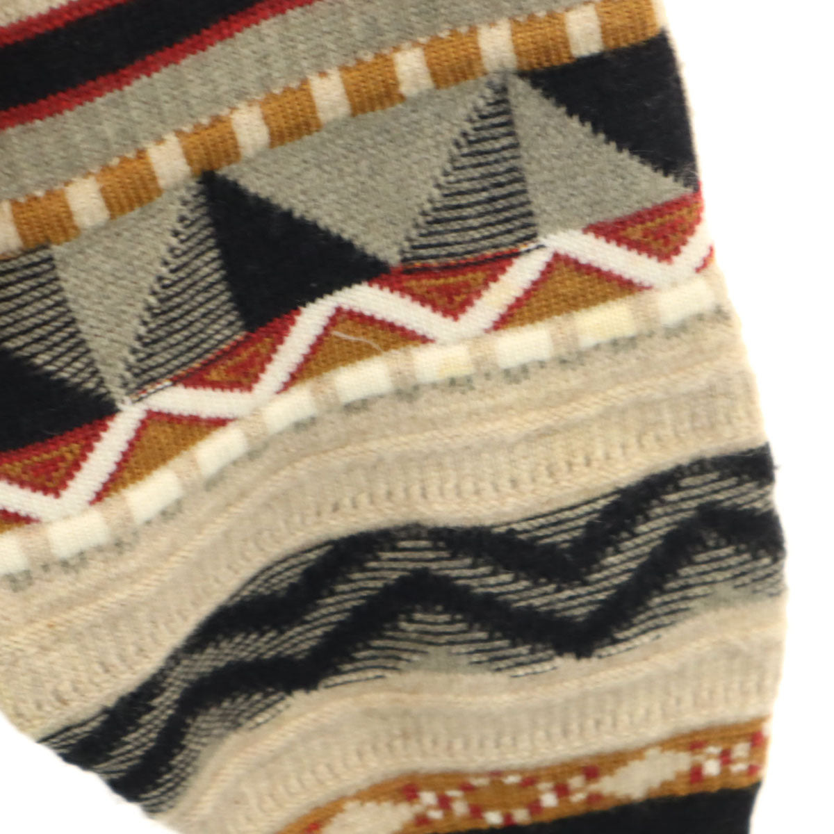 Burberrys バーバリーズ 90s 日本製 カシミヤブレンド オールド 長袖 3D ニット L グレージュ セーター メンズ