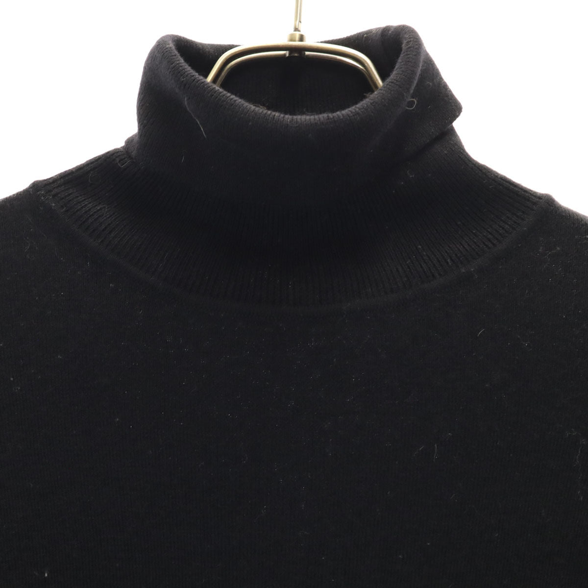 MAISON KITSUNE メゾンキツネ 長袖 タートルネック セーター XS ブラック ニット メンズ