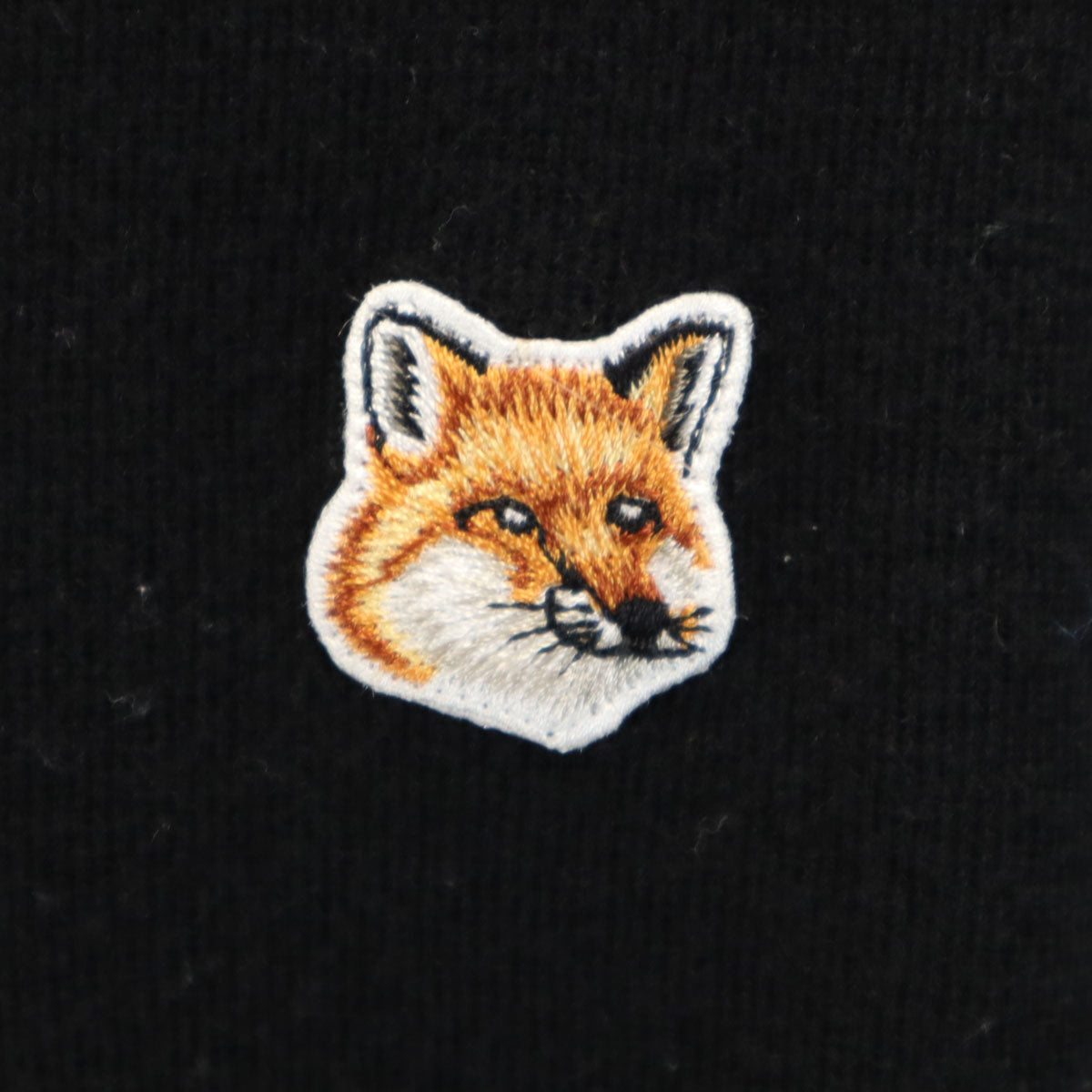 MAISON KITSUNE メゾンキツネ 長袖 タートルネック セーター XS ブラック ニット メンズ